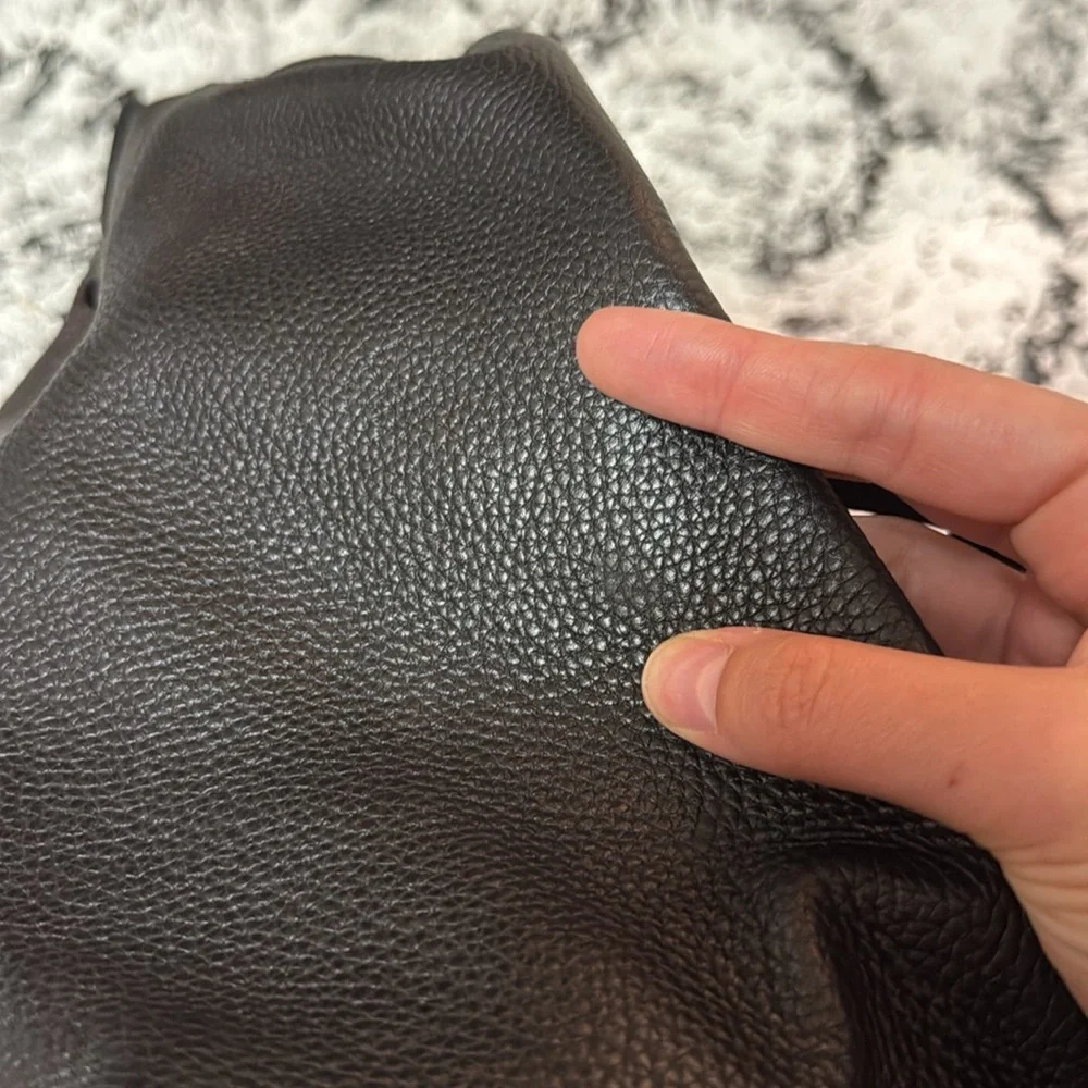 Michael Kors Junie Flap Black Leather‎ Backpack